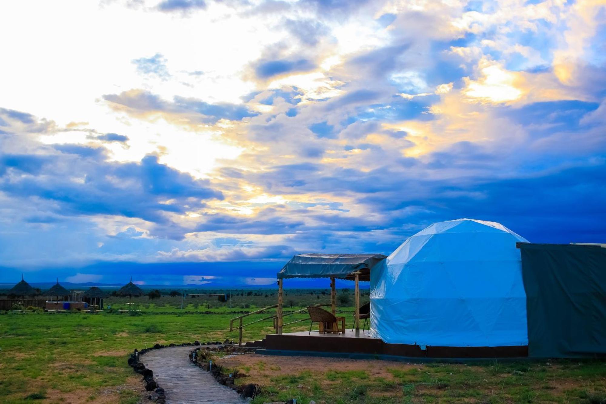 Amanya 1-Bed Leopard Tent Амбосели Экстерьер фото